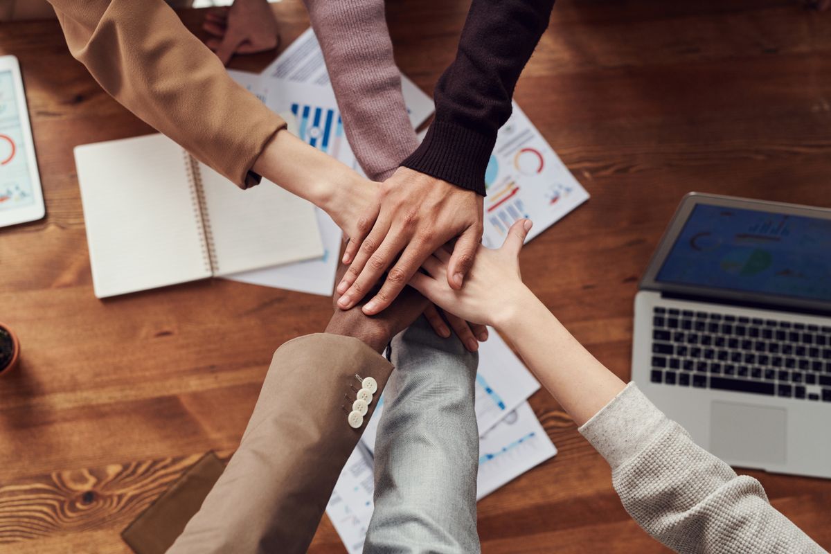 Workshop round table for corporate AI training